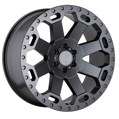 Black Rhino WARLORD 18X9 12 6X120/6X120 MATTE GUNMETAL