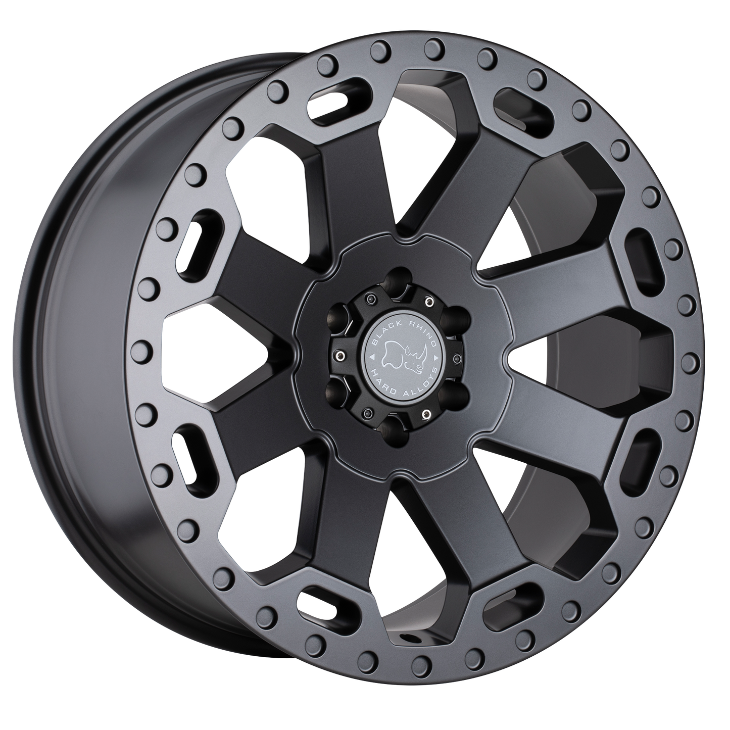 Black Rhino WARLORD 17X8 30 5X127/5X5.0 MATTE GUNMETAL