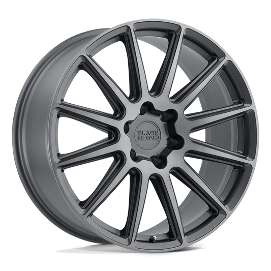 Black Rhino WAZA 22X10.5 38 5X127/5X5.0 BRUSHED GUNMETAL