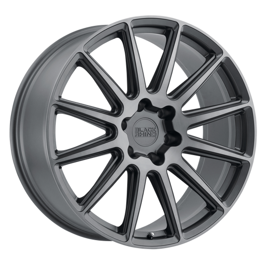 Black Rhino WAZA 22X10 10 6X139.7/6X5.5 BRUSHED GUNMETAL