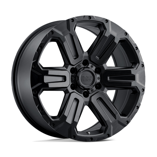 Black Rhino WANAKA 20X9 12 6X135/6X135 MATTE BLACK