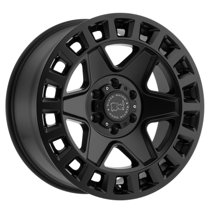 Black Rhino YORK 17X9 -12 6X139.7/6X5.5 MATTE BLACK