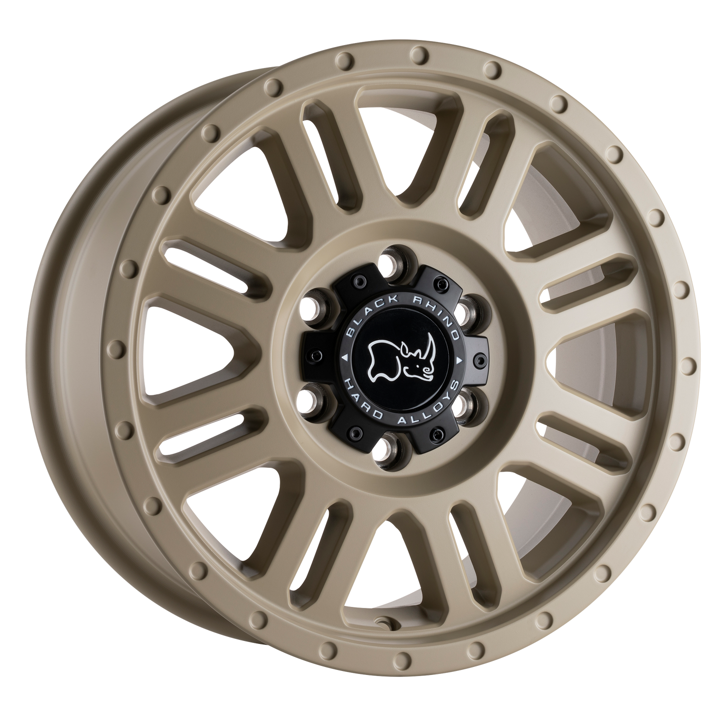 Black Rhino YELLOWSTONE 16X8 38 6X130/6X130 DESERT SAND