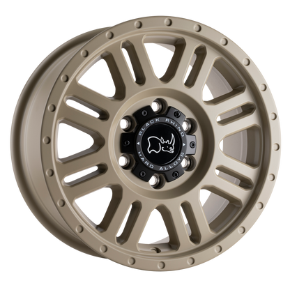 Black Rhino YELLOWSTONE 16X8 38 6X130/6X130 DESERT SAND