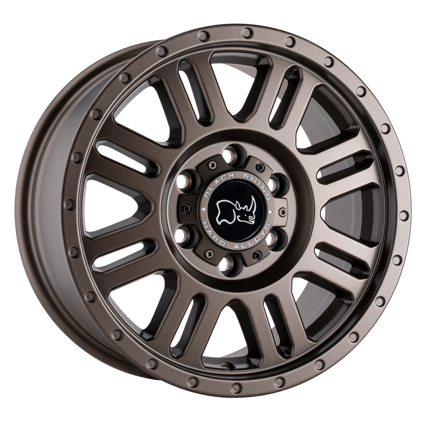 Black Rhino YELLOWSTONE 18X8 48 6X130/6X130 MATTE BRONZE