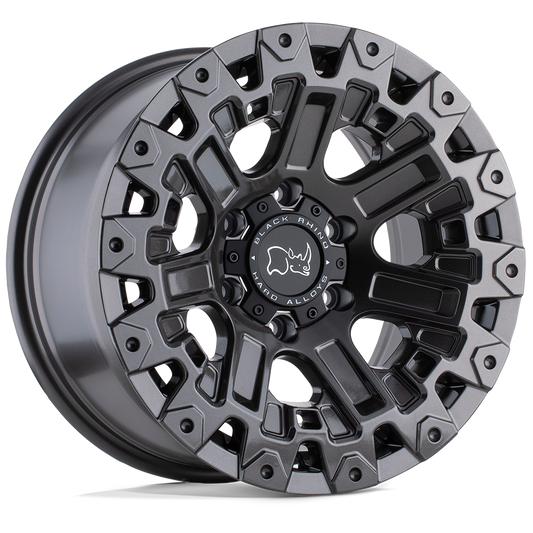 Black Rhino OZARK 17X9.5 12 6X135/6X135 GLOSS GUNMETAL