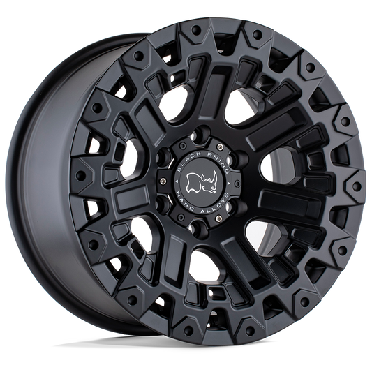 Black Rhino OZARK 17X9.5 12 6X120/6X120 MATTE BLACK