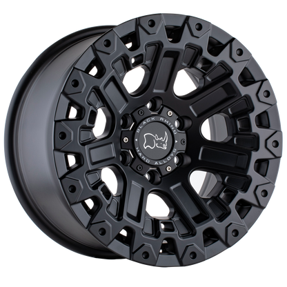 Black Rhino OZARK 17X9.5 -18 6X139.7/6X5.5 MATTE BLACK