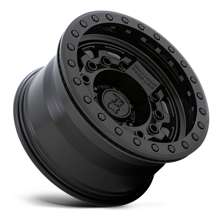 Black Rhino AVENGER BEADLOCK 17X8.5 -32 5X127/5X5.0 MATTE BLACK W/ BLACK HARDWARE