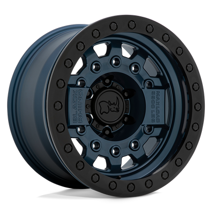 Black Rhino AVENGER BEADLOCK 17X8.5 -30 6X139.7/6X5.5 NAVY BLUE W/ BLACK HARDWARE