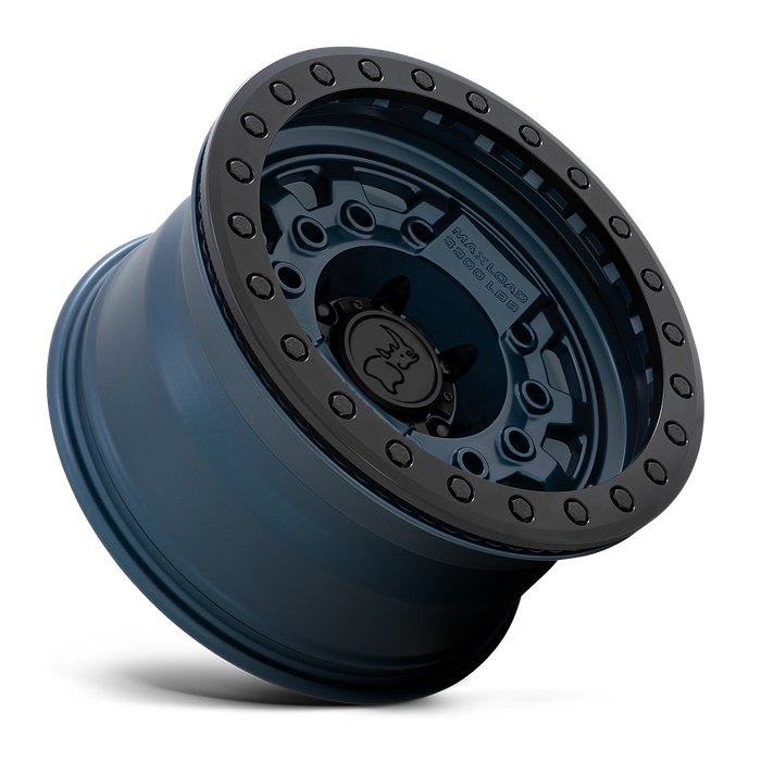 Black Rhino AVENGER BEADLOCK 17X8.5 -30 6X139.7/6X5.5 NAVY BLUE W/ BLACK HARDWARE