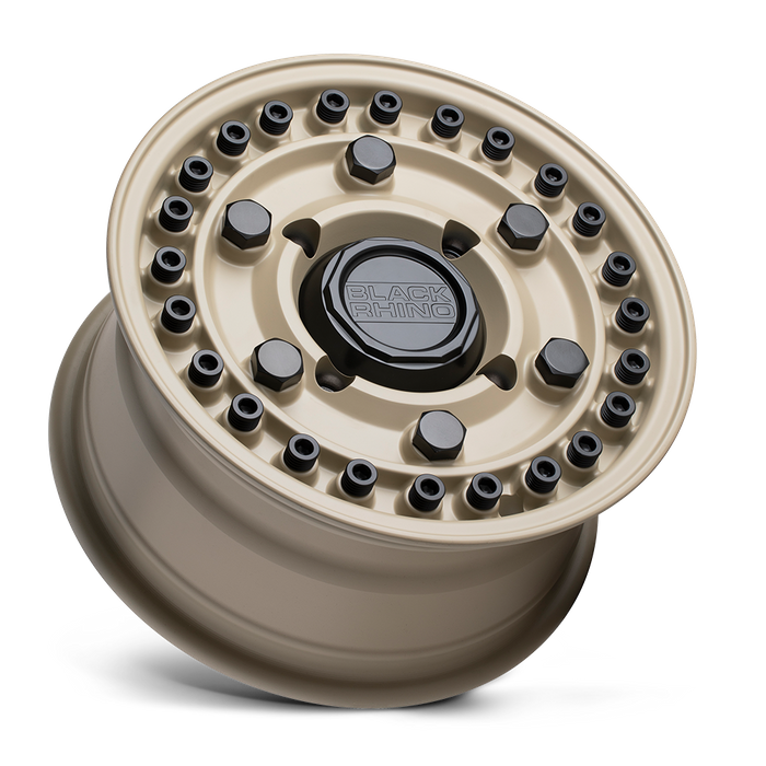 Black Rhino Powersports ARMORY UTV 15X7 51 4X156/4X156 DESERT SAND