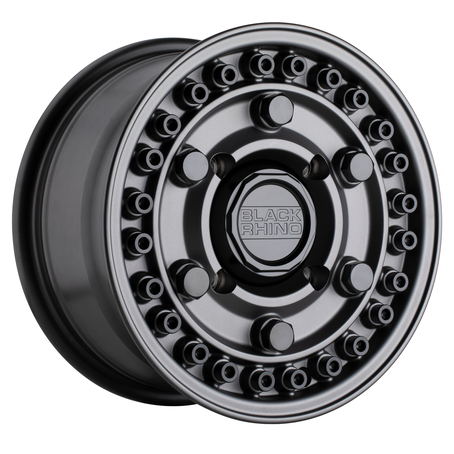 Black Rhino Powersports ARMORY UTV 14X7 51 4X137/4X137 GUN BLACK