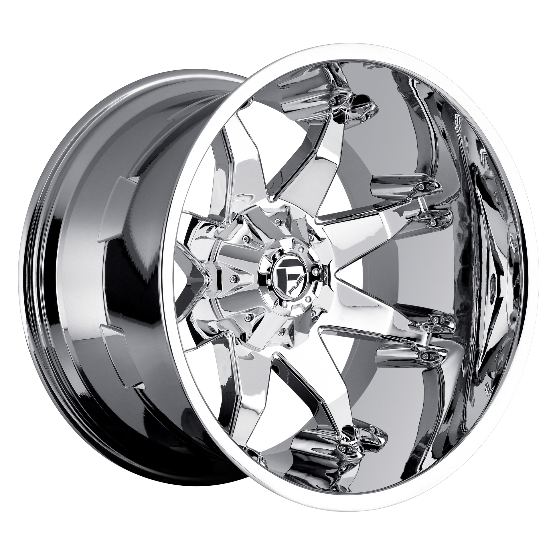 OCTANE 20x9 6x135.00/6x139.70 CHROME PLATED (-12 mm) - Tires and Engine Performance