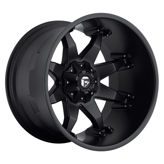 OCTANE 20x12 8x170.00 MATTE BLACK (-44 mm) - Tires and Engine Performance