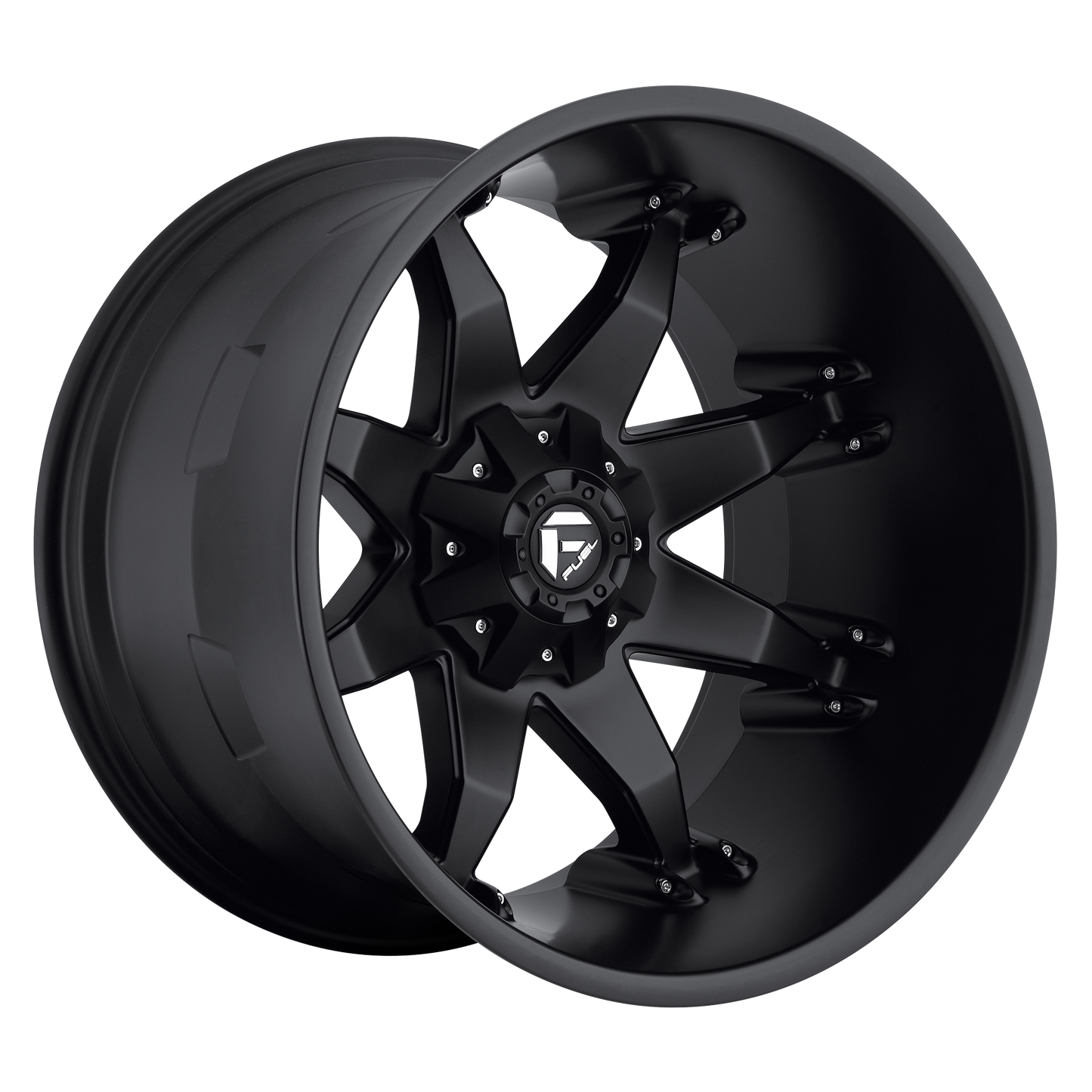 OCTANE 20x9 6x135.00/6x139.70 MATTE BLACK (-12 mm) - Tires and Engine Performance