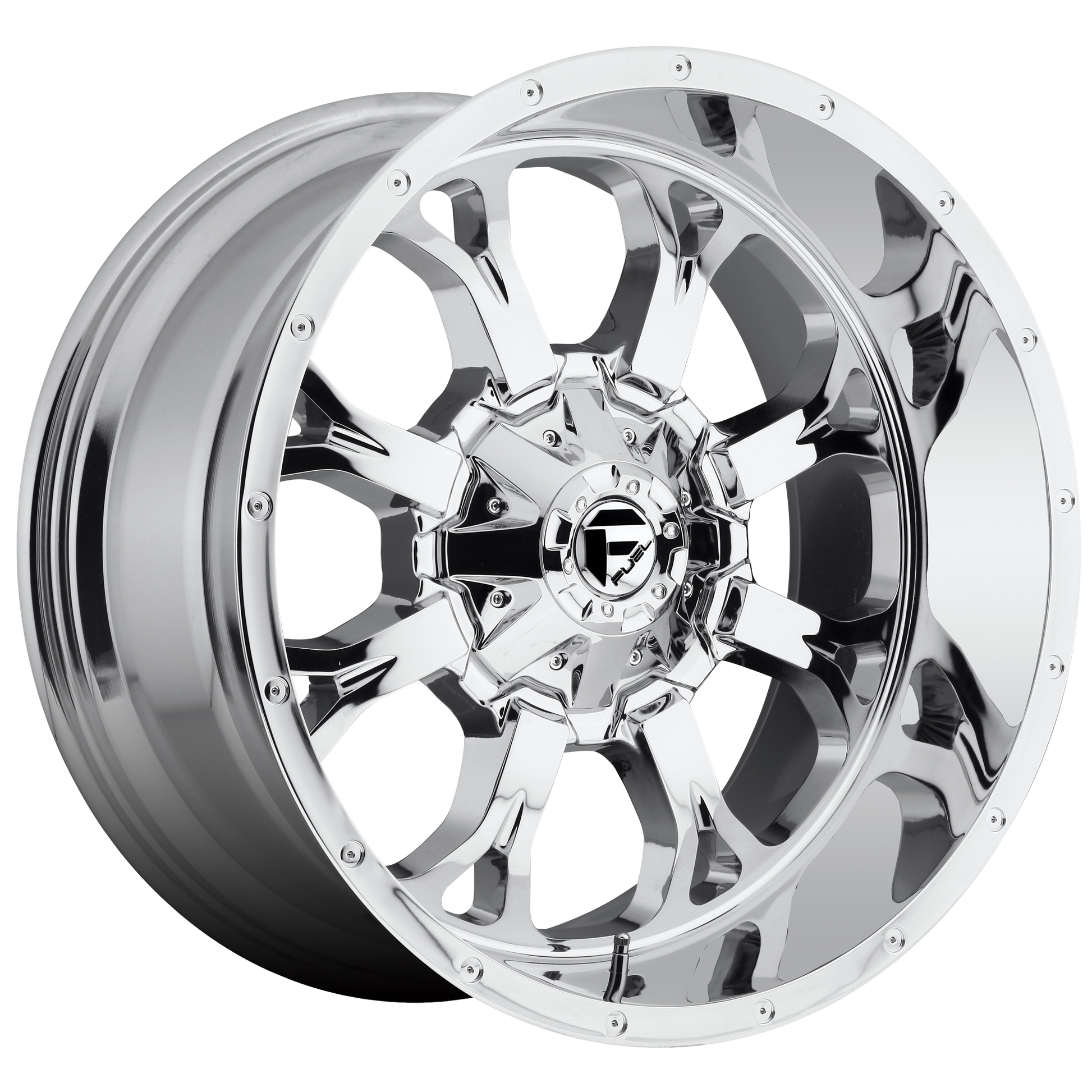 KRANK 20x10 6x135.00/6x139.70 CHROME PLATED (-24 mm) - Tires and Engine Performance