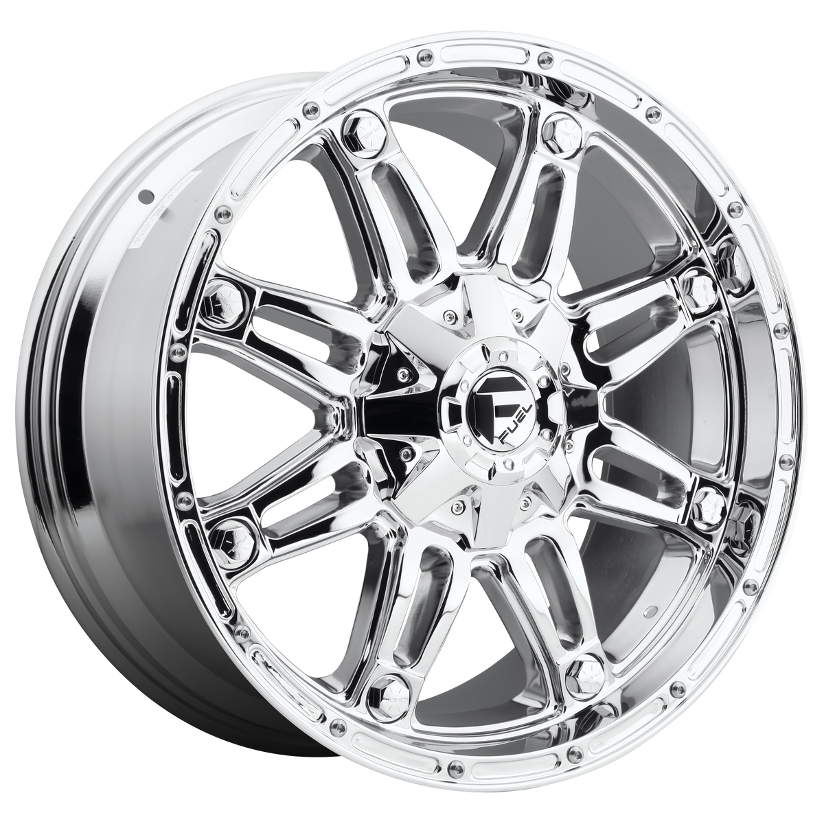 HOSTAGE 18x9 5x114.30/5x127.00 CHROME PLATED (-12 mm) - Tires and Engine Performance