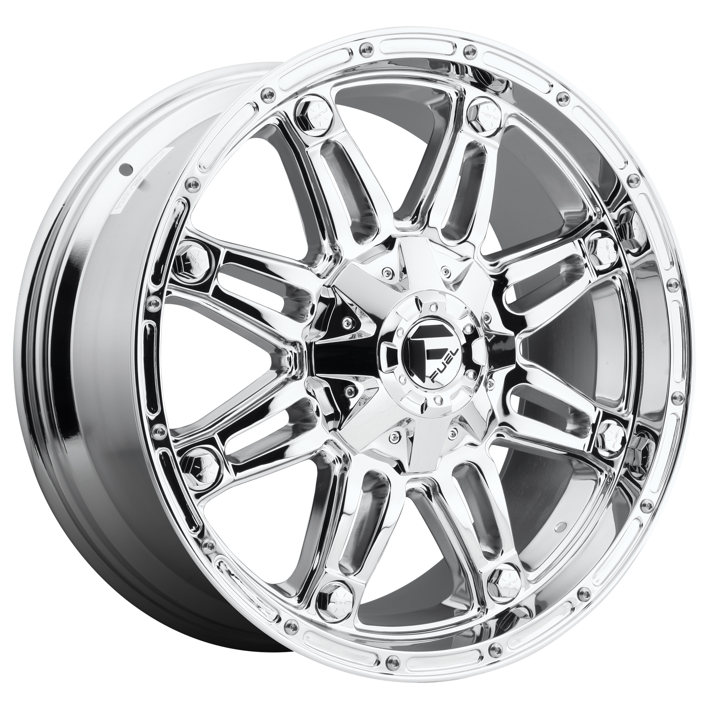 HOSTAGE 22x12 6x135.00/6x139.70 CHROME PLATED (-44 mm) - Tires and Engine Performance