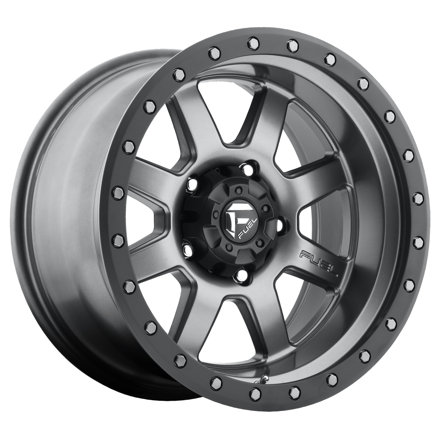 TROPHY 17x8.5 6x135.00 MATTE GUN METAL BLACK BEAD RING (6 mm) - Tires and Engine Performance