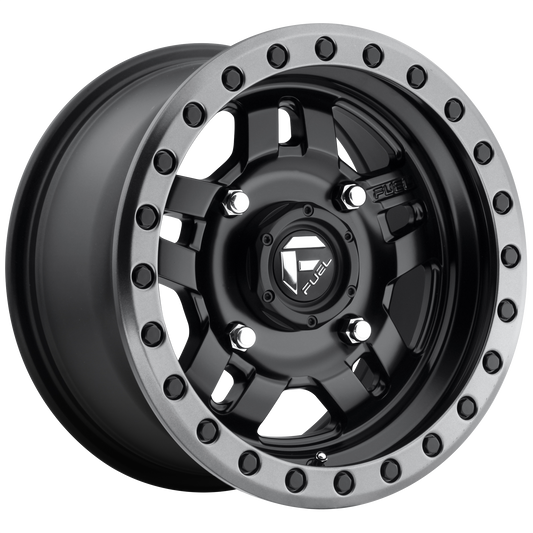 ANZA 14x7 4x156.00 MATTE BLACK GUN METAL RING (38 mm) - Tires and Engine Performance