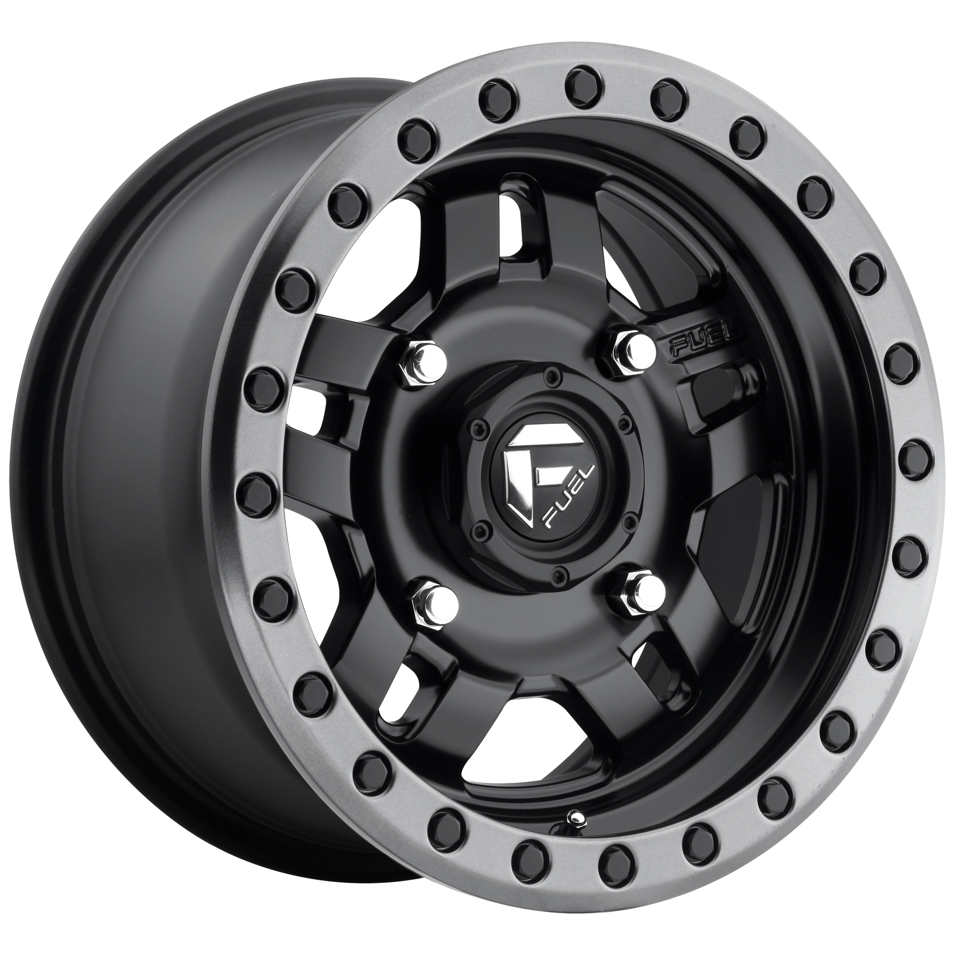 ANZA 18x9 6x139.70 MATTE BLACK GUN METAL RING (19 mm) - Tires and Engine Performance