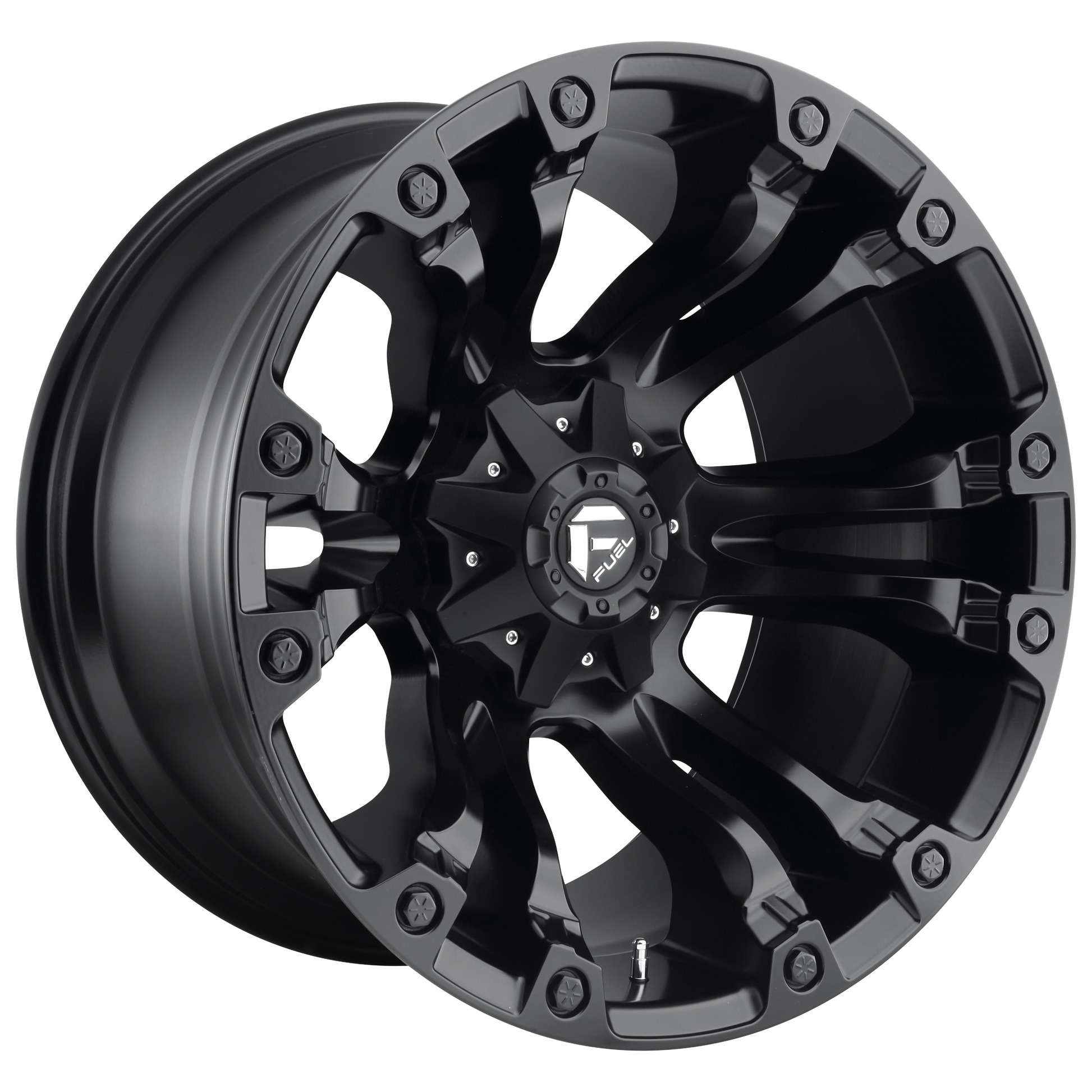 VAPOR 20x9 8x165.10 MATTE BLACK (1 mm) - Tires and Engine Performance