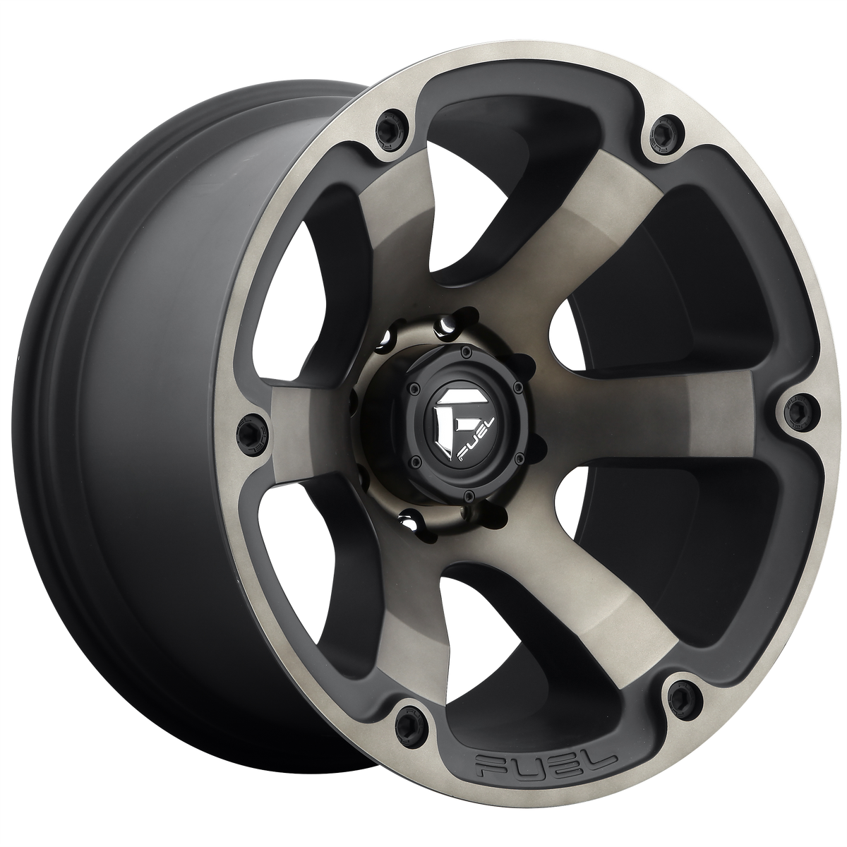 BEAST 18x9 6x139.70 MATTE BLACK DOUBLE DARK TINT (1 mm) - Tires and Engine Performance