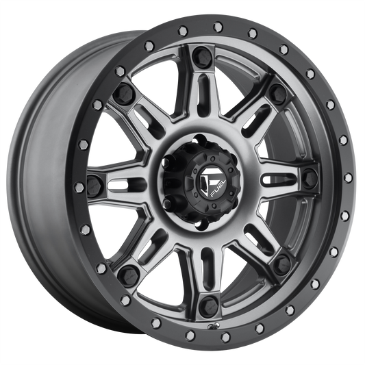 HOSTAGE III 17x9 6x139.70 MATTE GUN METAL BLACK BEAD RING (1 mm) - Tires and Engine Performance
