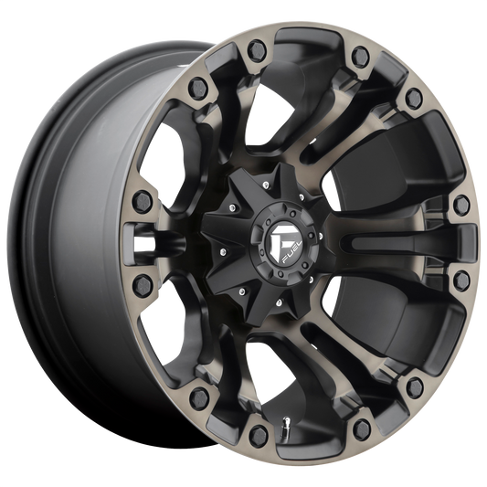 VAPOR 20x9 6x135.00/6x139.70 MATTE BLACK DOUBLE DARK TINT (19 mm) - Tires and Engine Performance
