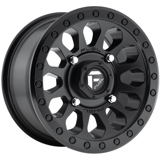 VECOR 17x8.5 6x139.70 MATTE BLACK (7 mm) - Tires and Engine Performance