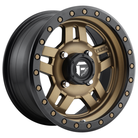 ANZA 4+3 15x7 4x156.00 MATTE BRONZE BLACK BEAD RING (13 mm) - Tires and Engine Performance