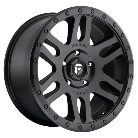 RECOIL 18x9 6x120.00 MATTE BLACK (20 mm) - Tires and Engine Performance