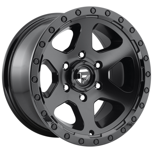 RIPPER 17x9 6x139.70 MATTE BLACK GLOSS BLACK LIP (-12 mm) - Tires and Engine Performance
