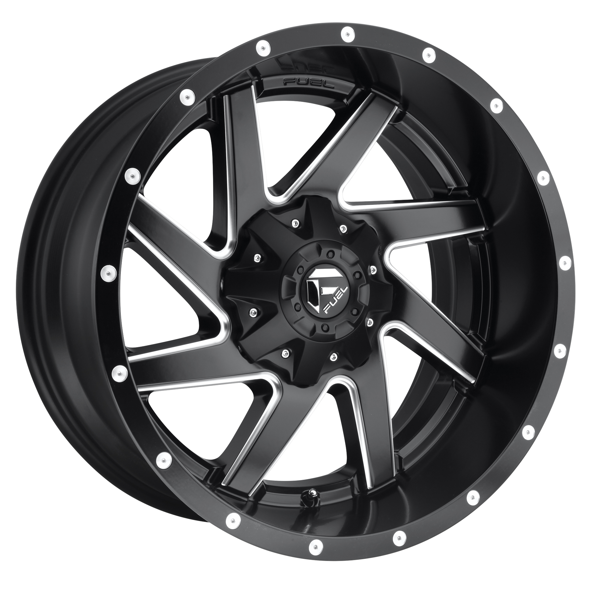 RENEGADE 20x10 8x165.10 MATTE BLACK MILLED (-18 mm) - Tires and Engine Performance