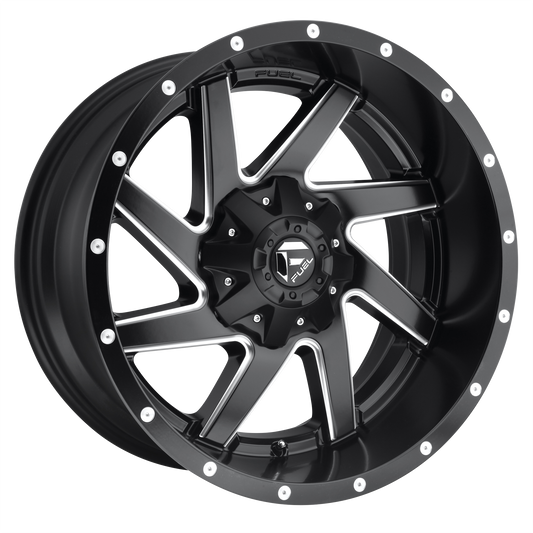 RENEGADE 20x10 8x165.10 MATTE BLACK MILLED (-18 mm) - Tires and Engine Performance