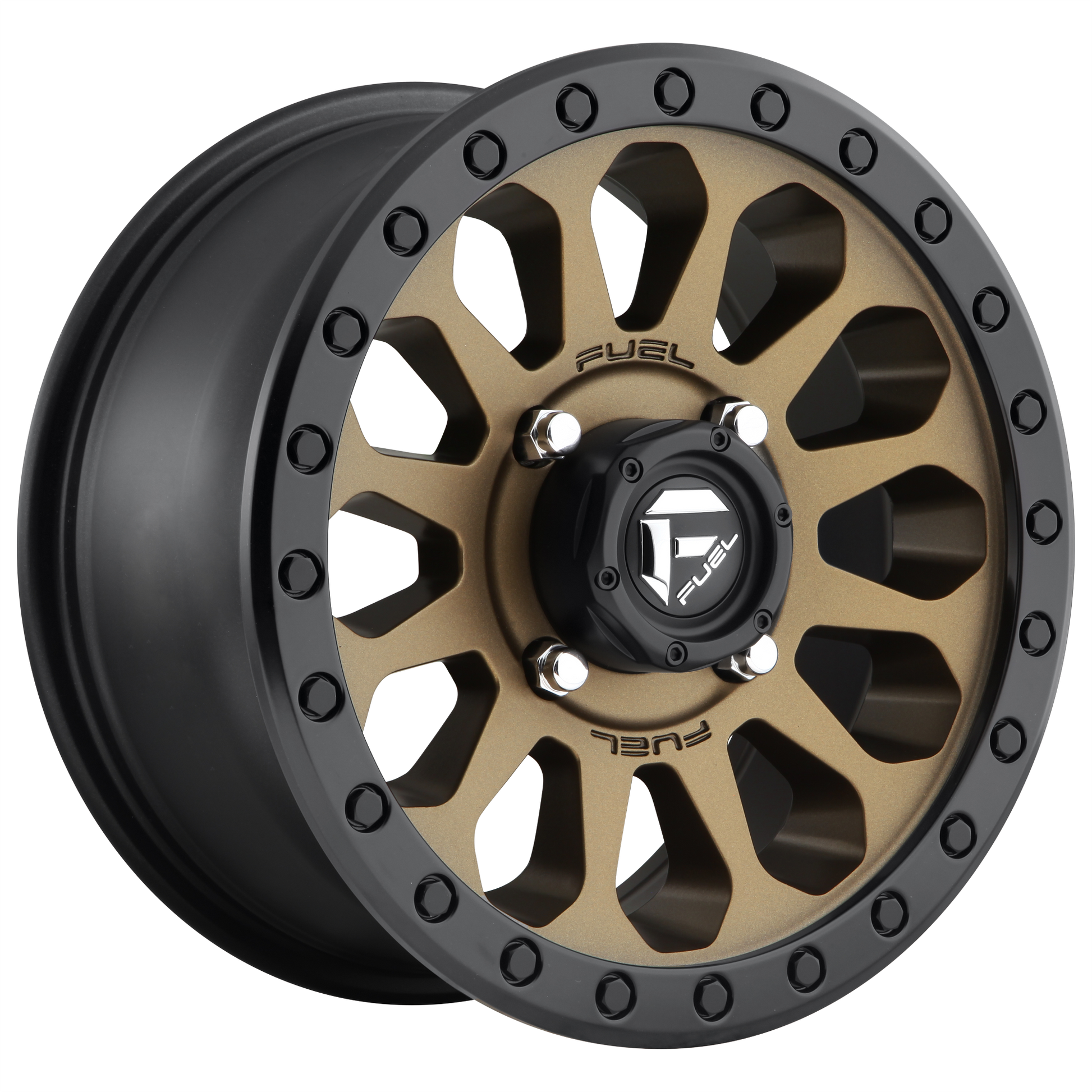 VECTOR 17x8.5 6x139.70 MATTE BRONZE BLACK BEAD RING (7 mm) - Tires and Engine Performance