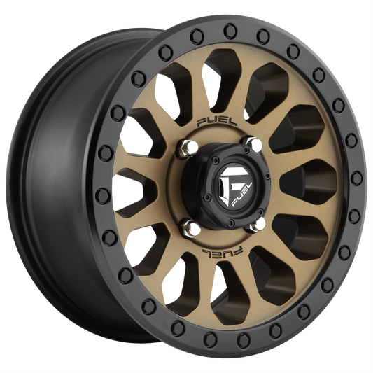 VECTOR 17x8.5 6x139.70 MATTE BRONZE BLACK BEAD RING (7 mm) - Tires and Engine Performance