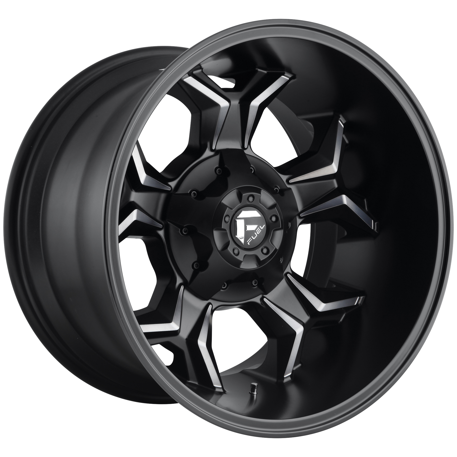AVENGER 22x12 6x135.00/6x139.70 MATTE BLACK DOUBLE DARK TINT (-44 mm) - Tires and Engine Performance