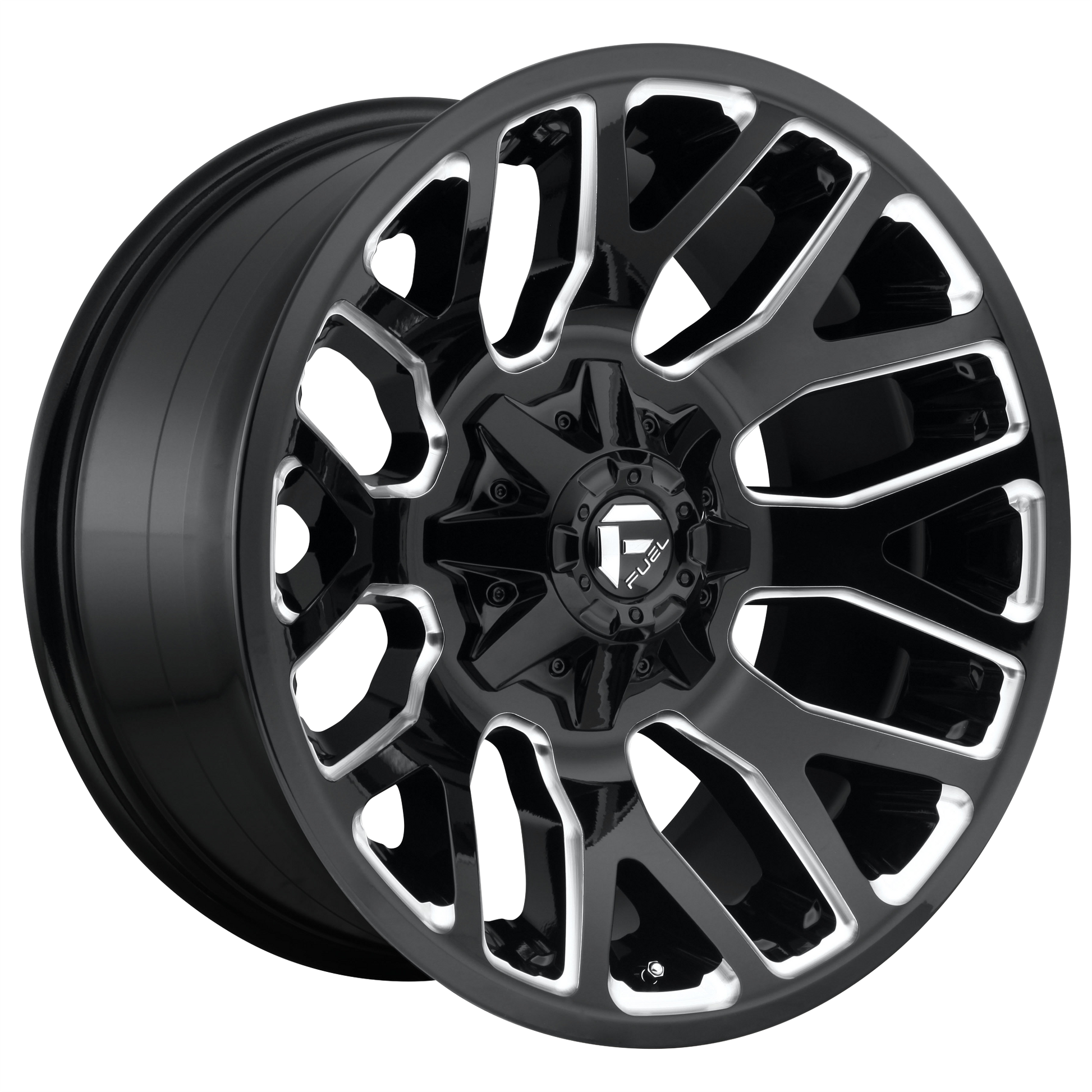 WARRIOR 20x9 5x139.70/5x150.00 GLOSS BLACK MILLED (20 mm) - Tires and Engine Performance