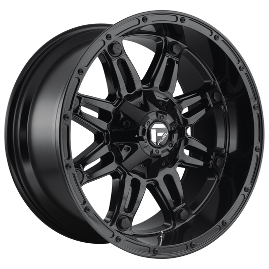 HOSTAGE 17x9 5x114.30/5x127.00 GLOSS BLACK (-12 mm) - Tires and Engine Performance