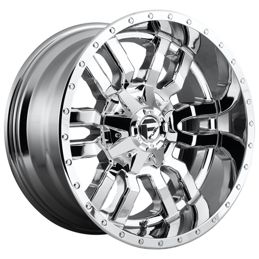 SLEDGE 22x10 6x135.00/6x139.70 CHROME PLATED (10 mm) - Tires and Engine Performance