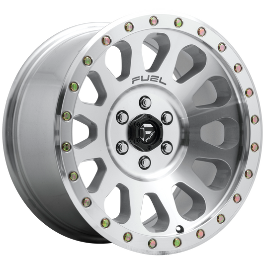 VECTOR 17x9 5x127.00 DIAMOND CUT MACHINED W/ CLEAR COAT (-12 mm) - Tires and Engine Performance