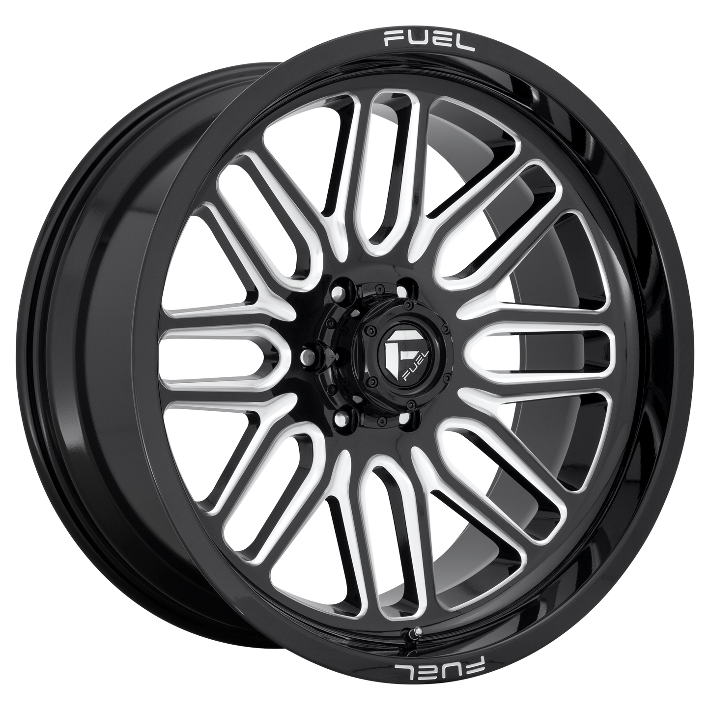 IGNITE 22x12 5x127.00 GLOSS BLACK MILLED (-43 mm) - Tires and Engine Performance