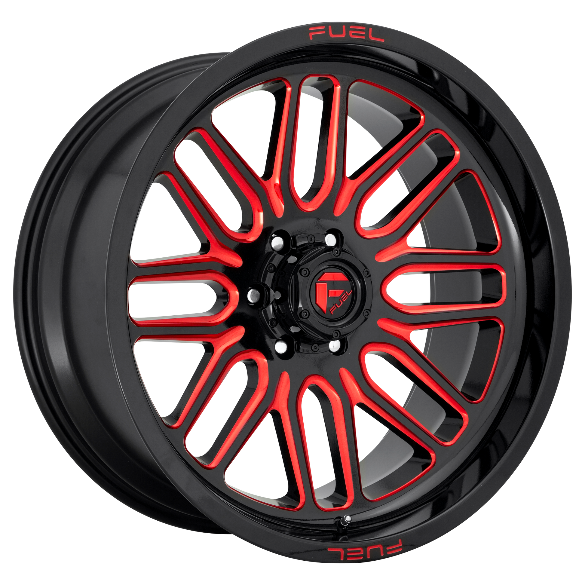 IGNITE 20x9 6x135.00 GLOSS BLACK RED TINTED CLEAR (19 mm) - Tires and Engine Performance