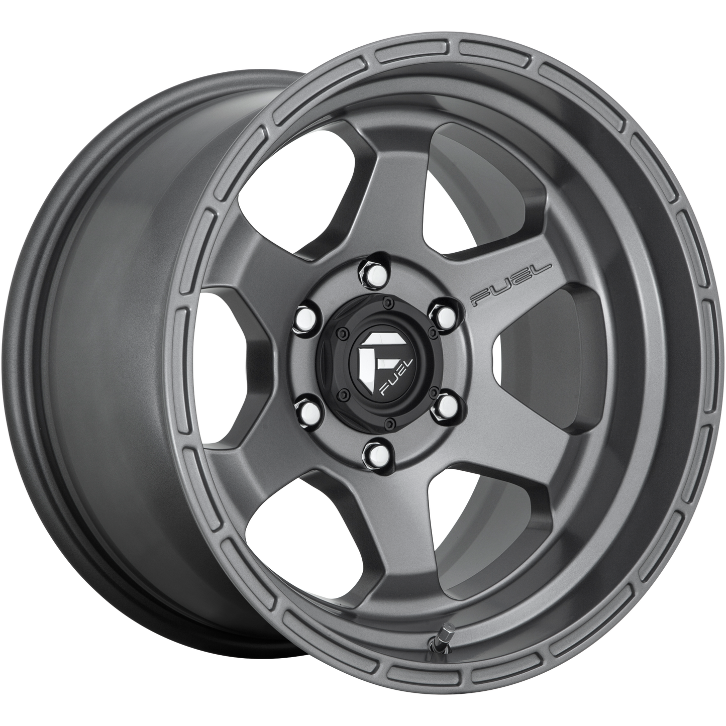 SHOK 18x9 6x139.70 MATTE GUN METAL (1 mm) - Tires and Engine Performance