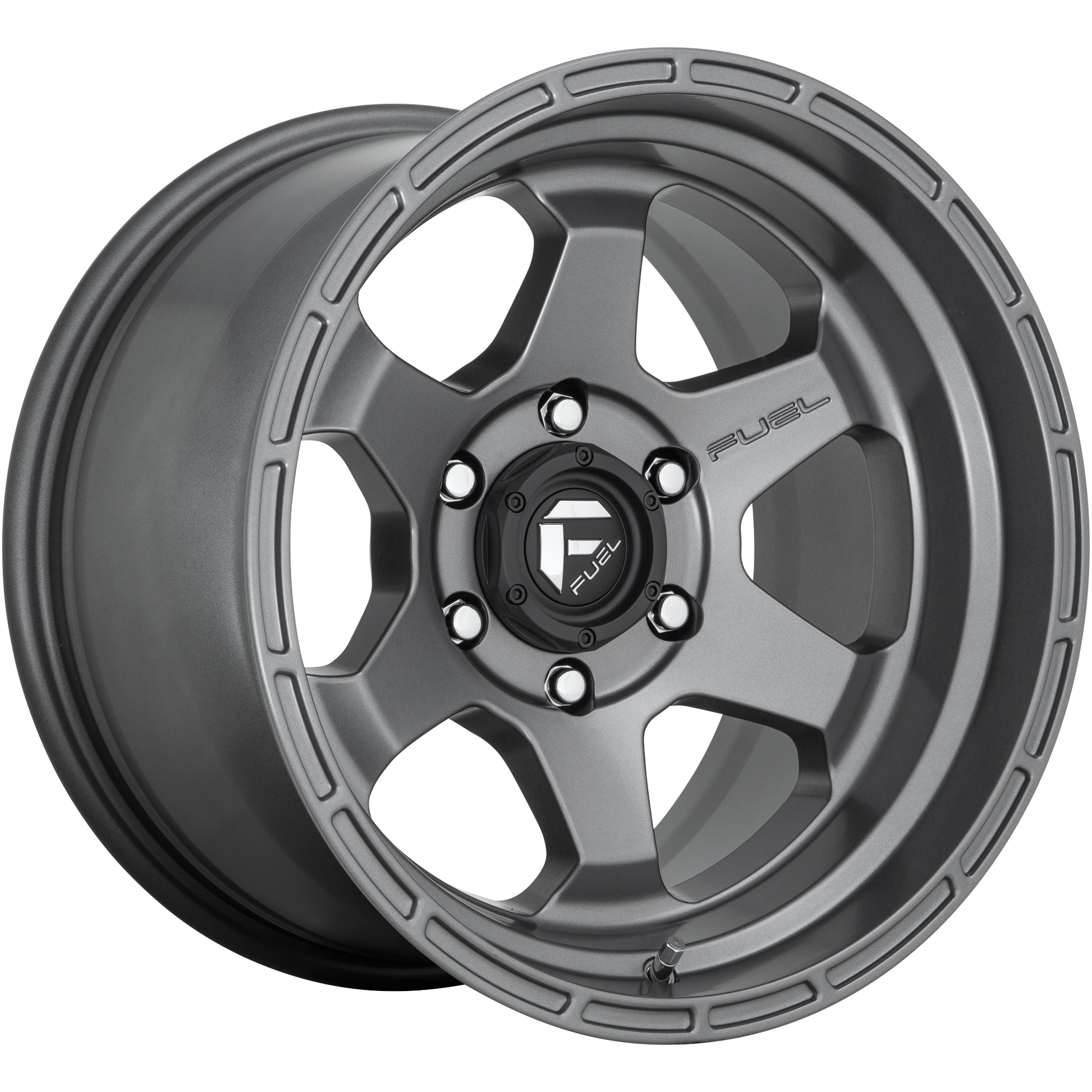 SHOK 18x9 6x139.70 MATTE GUN METAL (1 mm) - Tires and Engine Performance