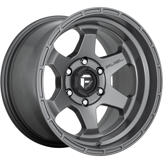 SHOK 18x9 6x139.70 MATTE GUN METAL (-12 mm) - Tires and Engine Performance
