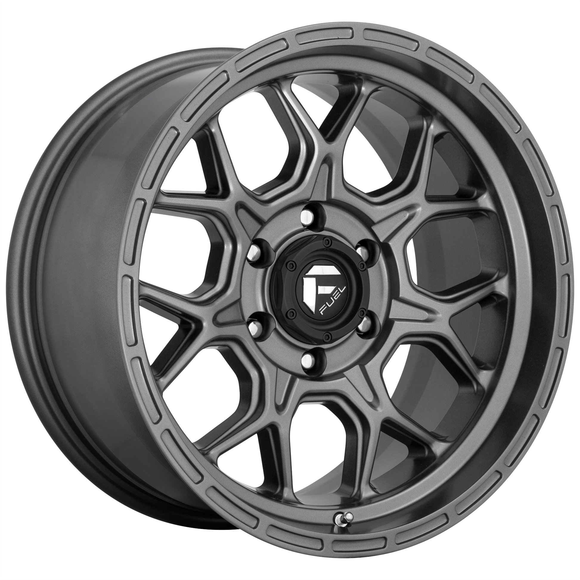 TECH 18x9 6x139.70 MATTE GUN METAL (1 mm) - Tires and Engine Performance