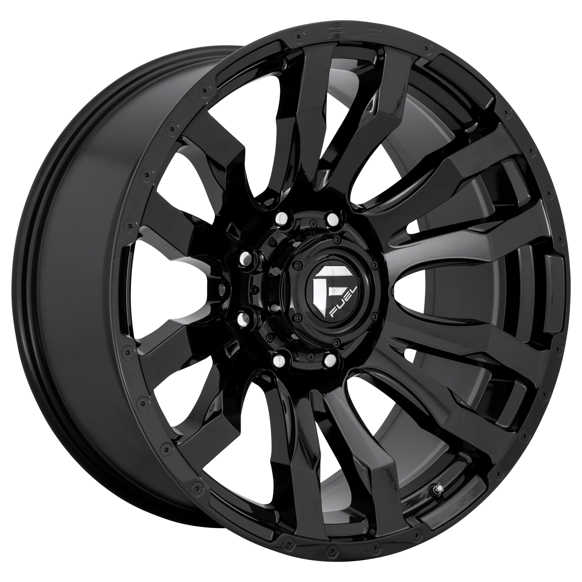 BLITZ 20x12 6x135.00 GLOSS BLACK (-44 mm) - Tires and Engine Performance